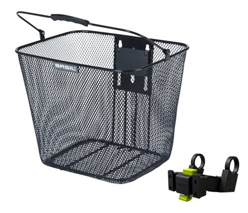 Basil mand bilboa afneembaar + klickfix stuur bev. 10240