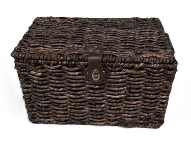 Bakkersmand bruin medium 40x26x25 met deksel