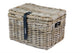 Basil b.v. fietsmand basil dax s met deksel 27 x 37 x 24 cm - grijs