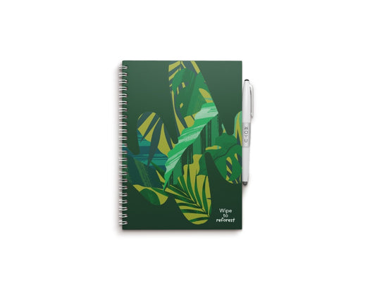 Moyu uitwisbaar notitieboek - hardcover a5 - safari nights