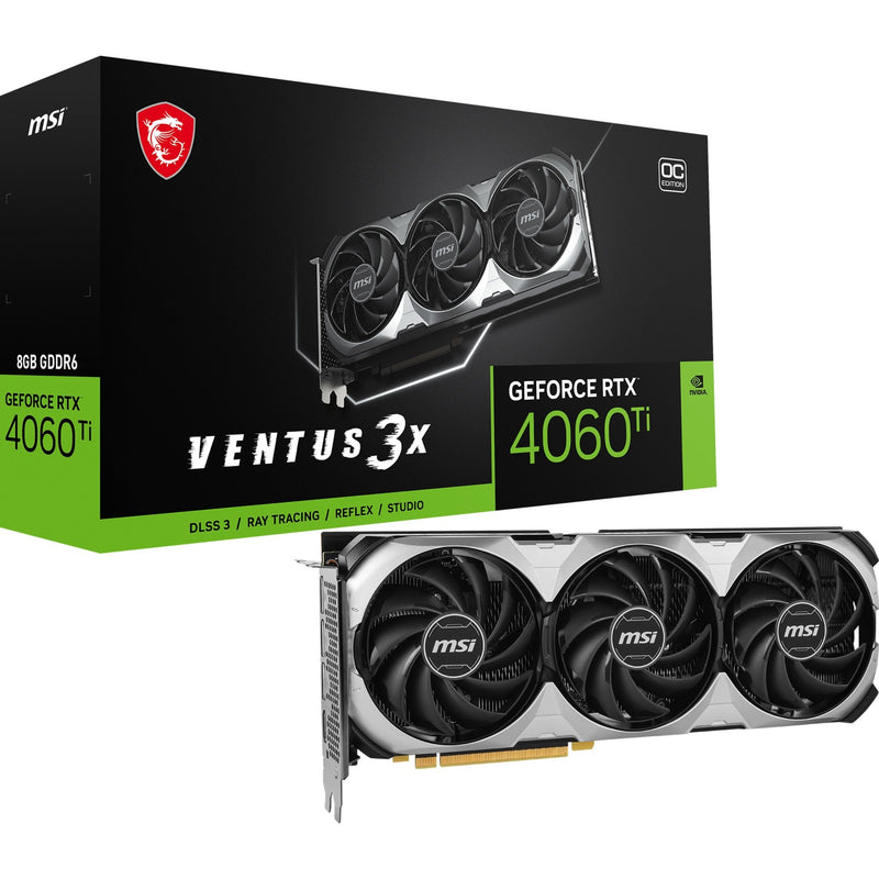 Afbeelding laden in galerijviewer, MSI MSI GeForce RTX 4060 Ti VENTUS 3X 8G OC
