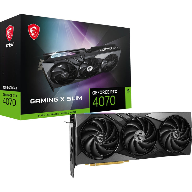 Afbeelding laden in galerijviewer, MSI MSI GeForce RTX 4070 Gaming X Slim 12G
