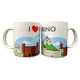 I heart torino porselein mok