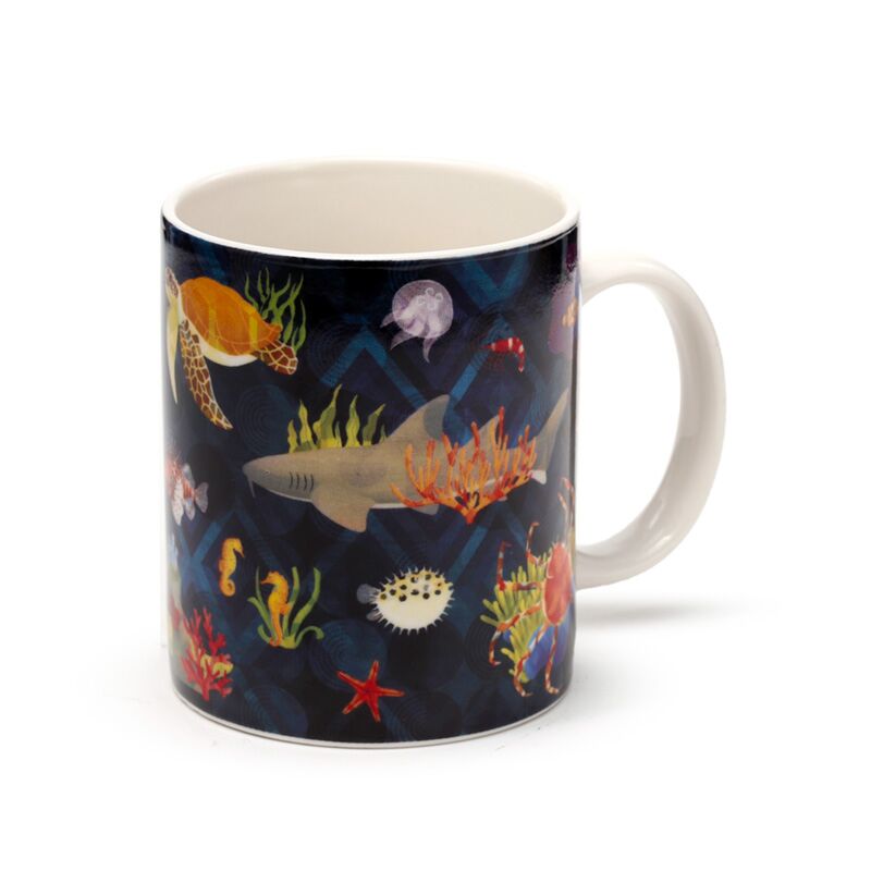 Afbeelding laden in galerijviewer, Marine kingdom porselein mok
