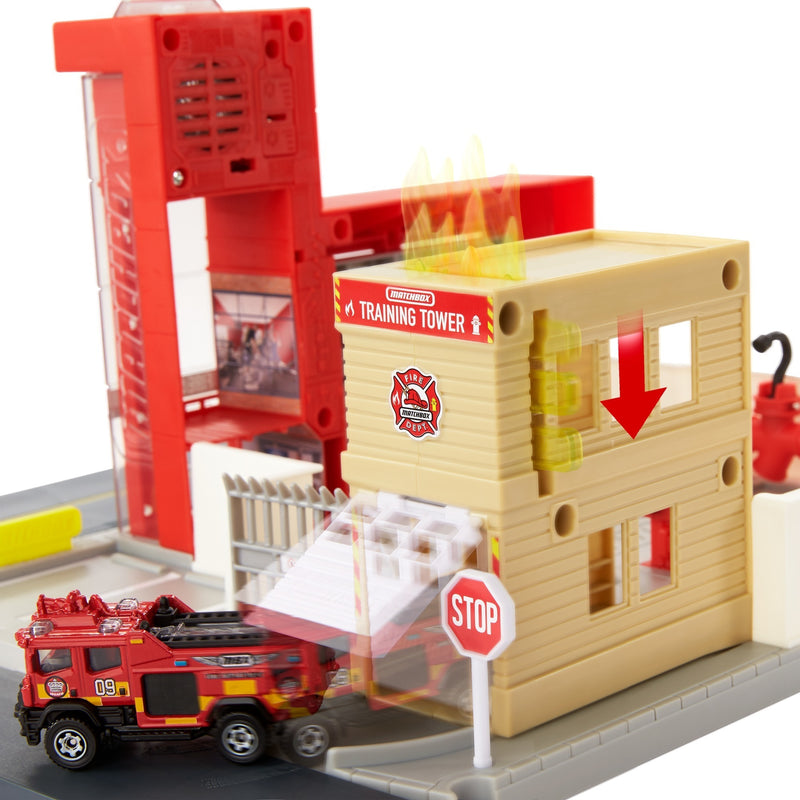 Afbeelding laden in galerijviewer, Matchbox Matchbox Action Drivers Brandweer Reddings speelset
