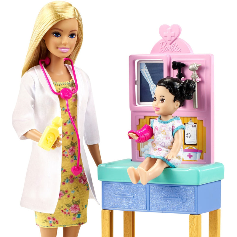 Afbeelding laden in galerijviewer, Mattel Carrièrepop Kinderarts speelset
