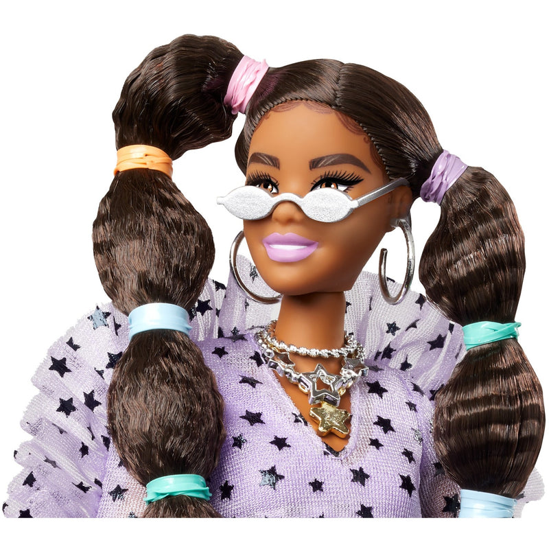 Afbeelding laden in galerijviewer, Mattel Extra Doll 7 Top Furry Shrug with Pet Pomerani
