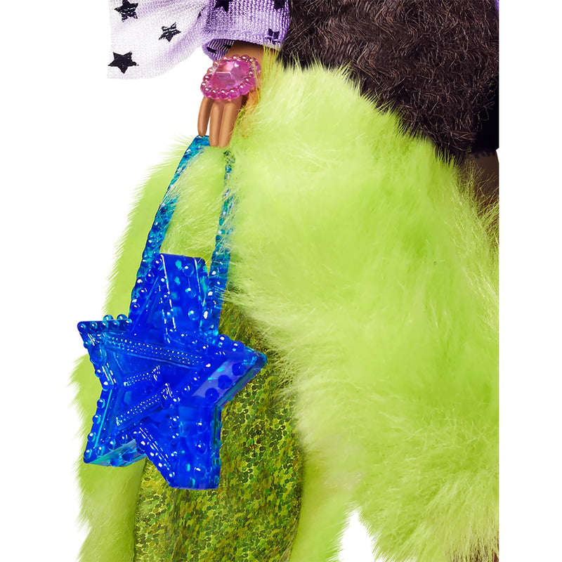 Afbeelding laden in galerijviewer, Mattel Extra Doll 7 Top Furry Shrug with Pet Pomerani
