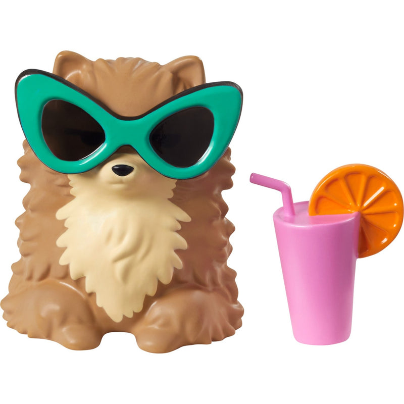 Afbeelding laden in galerijviewer, Mattel Extra Doll 7 Top Furry Shrug with Pet Pomerani
