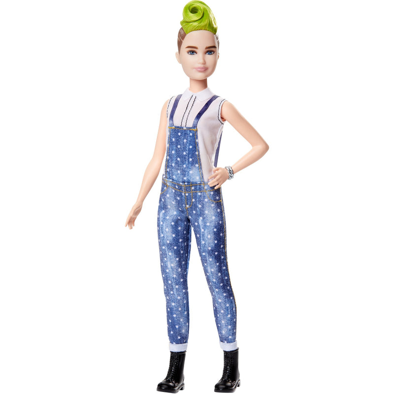 Afbeelding laden in galerijviewer, Mattel Fashionistas Doll 124 Mohawk
