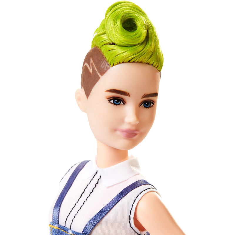 Afbeelding laden in galerijviewer, Mattel Fashionistas Doll 124 Mohawk
