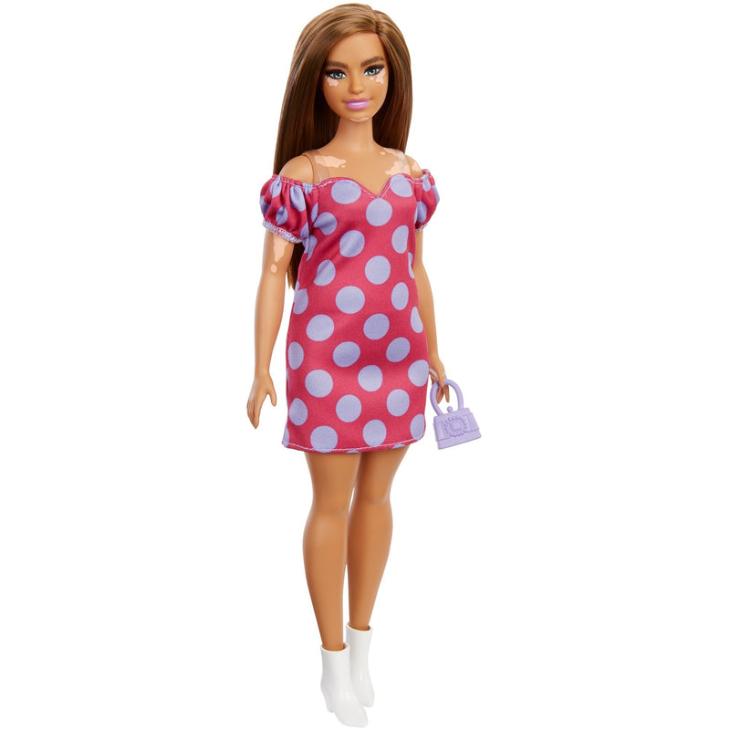 Afbeelding laden in galerijviewer, Mattel Fashionistas Gestippeld jurk
