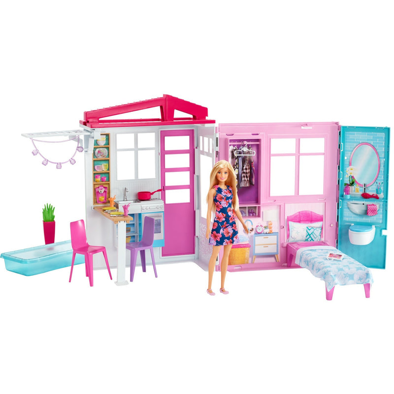 Afbeelding laden in galerijviewer, Mattel Huis met pop
