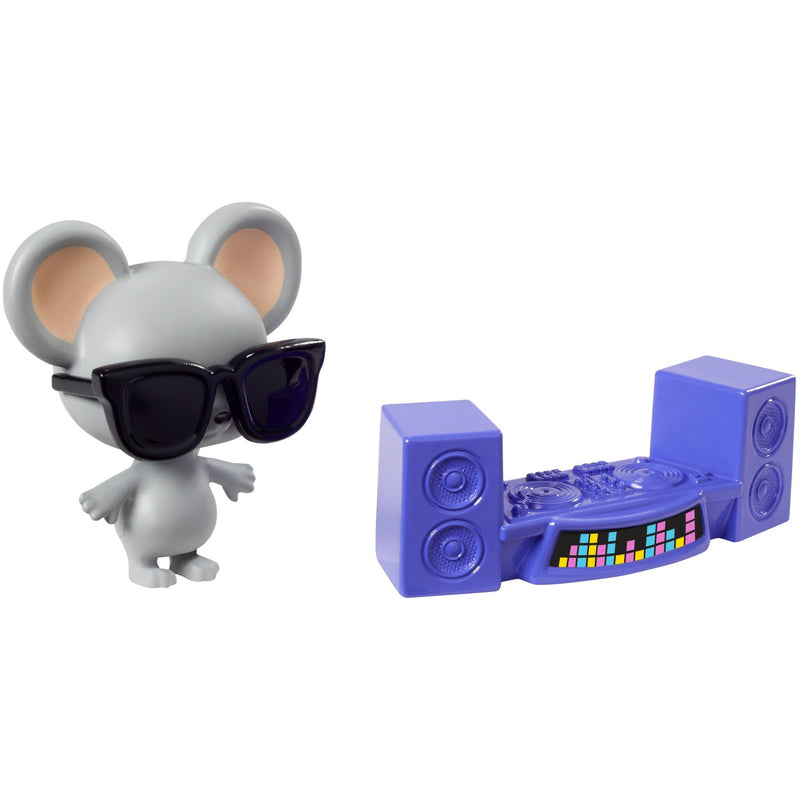 Afbeelding laden in galerijviewer, Mattel Extra Doll 10 Floral-Print Jacket with DJ Mouse
