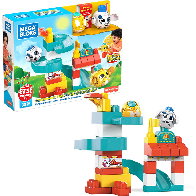 Afbeelding laden in galerijviewer, Mattel Peek a Blocks Pretpark
