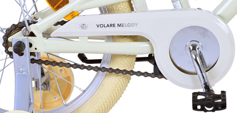 Afbeelding laden in galerijviewer, Volare Melody Kinderfiets - Meisjes - 16 inch - Zand
