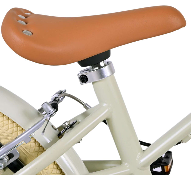 Afbeelding laden in galerijviewer, Volare Melody Kinderfiets - Meisjes - 18 inch - Zand - Twee handremmen
