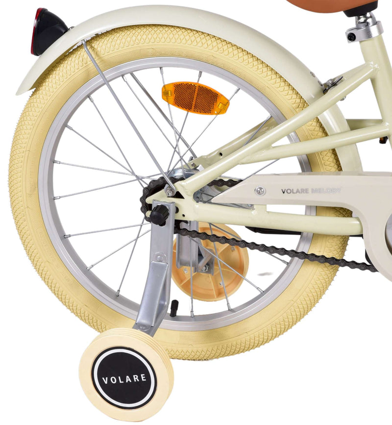 Afbeelding laden in galerijviewer, Volare Melody Kinderfiets - Meisjes - 18 inch - Zand
