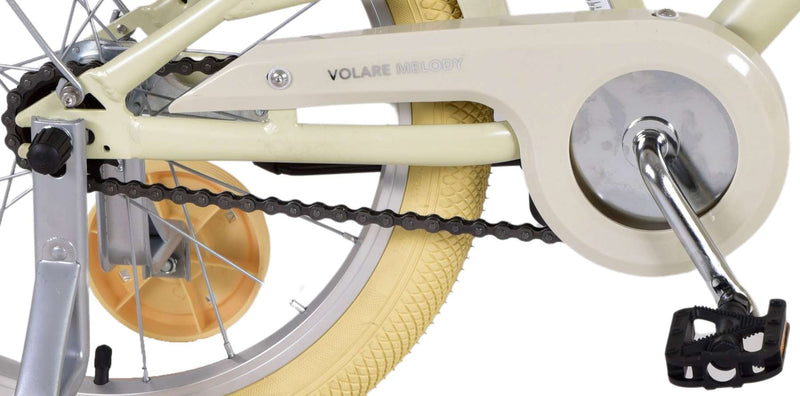 Afbeelding laden in galerijviewer, Volare Melody Kinderfiets - Meisjes - 18 inch - Zand
