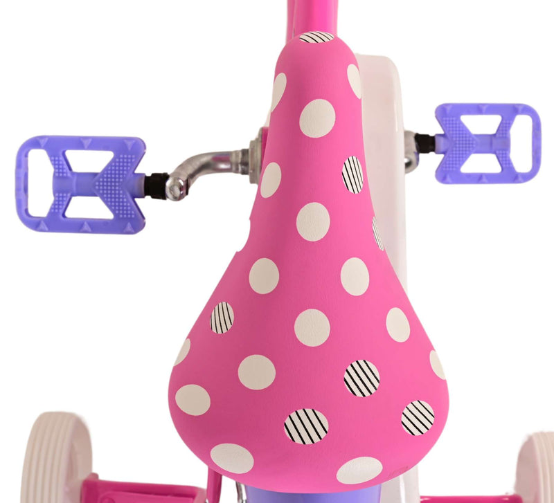 Afbeelding laden in galerijviewer, Minnie Cutest Ever! Kinderfiets - Meisjes - 12 inch - Roze
