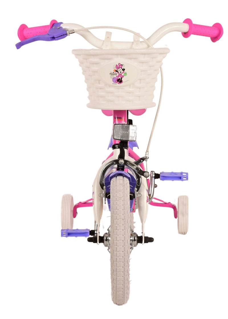Afbeelding laden in galerijviewer, Minnie Cutest Ever! Kinderfiets - Meisjes - 12 inch - Roze
