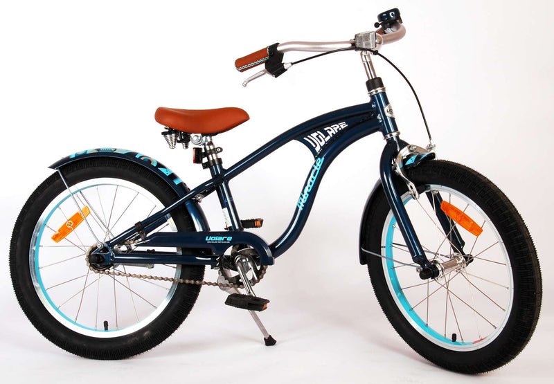Afbeelding laden in galerijviewer, Volare Miracle Cruiser Kinderfiets Jongens 18 inch Mat Blauw Prime Collection
