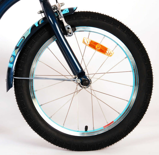 Volare Miracle Cruiser Kinderfiets Jongens 18 inch Mat Blauw Prime Collection