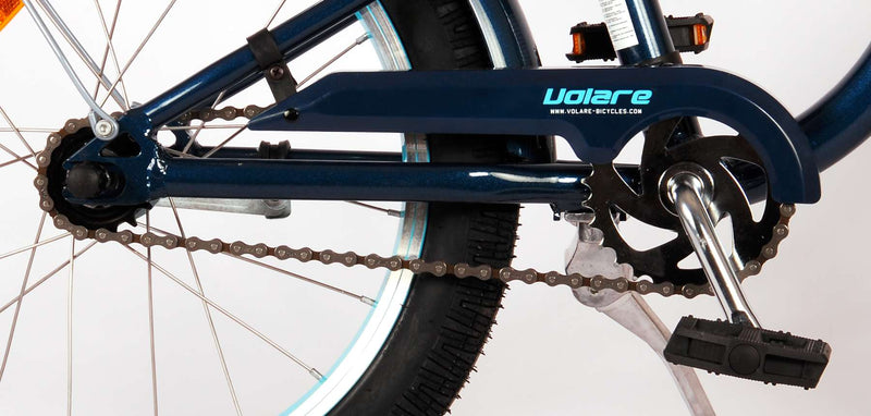 Afbeelding laden in galerijviewer, Volare Miracle Cruiser Kinderfiets Jongens 18 inch Mat Blauw Prime Collection
