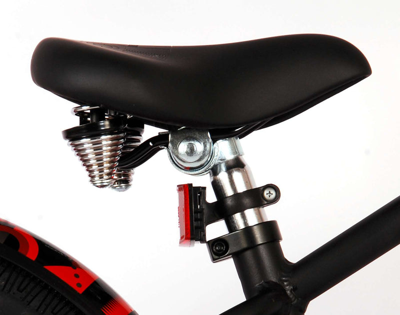 Afbeelding laden in galerijviewer, Volare Miracle Cruiser Kinderfiets - Jongens - 18 inch - Mat Zwart - Prime Collection
