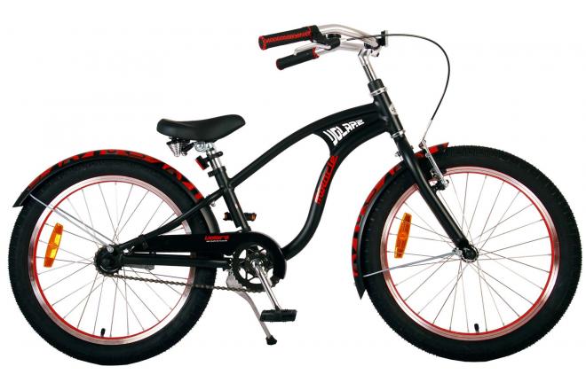 Afbeelding laden in galerijviewer, Volare Miracle Cruiser Kinderfiets Jongens 20 inch Mat Zwart Prime Collection

