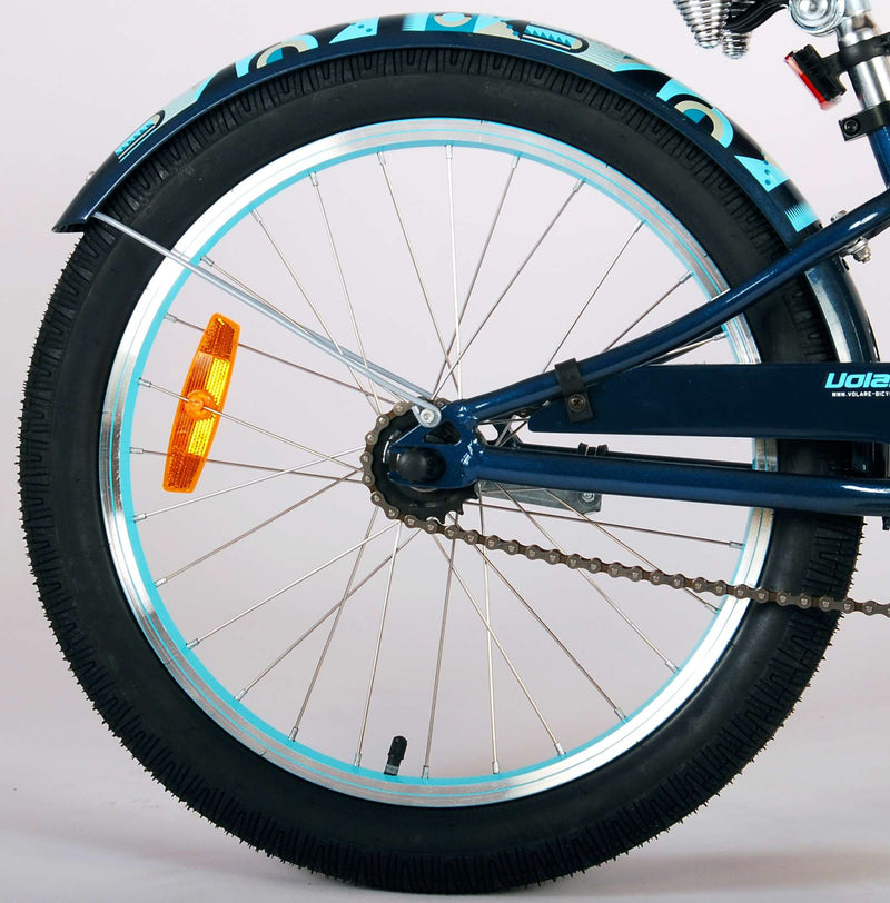 Afbeelding laden in galerijviewer, Volare Miracle Cruiser Kinderfiets Jongens 20 inch Mat Blauw Prime Collection
