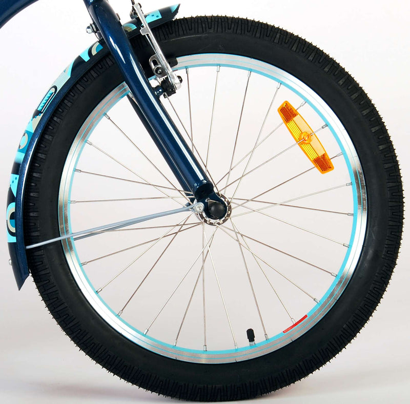 Afbeelding laden in galerijviewer, Volare Miracle Cruiser Kinderfiets Jongens 20 inch Mat Blauw Prime Collection
