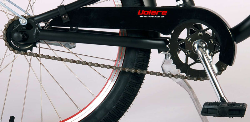 Afbeelding laden in galerijviewer, Volare Miracle Cruiser Kinderfiets Jongens 20 inch Mat Zwart Prime Collection
