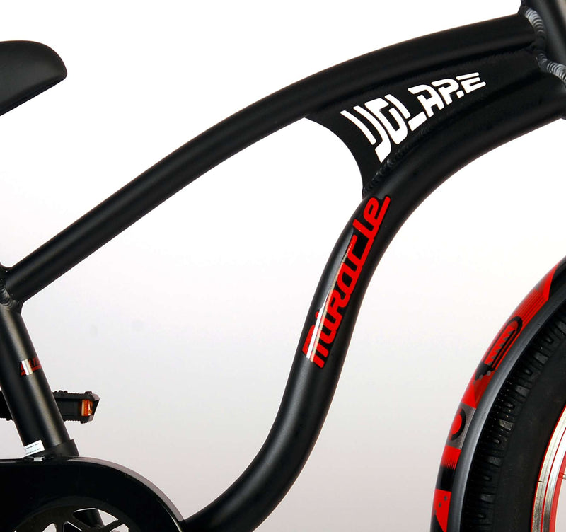 Afbeelding laden in galerijviewer, Volare Miracle Cruiser Kinderfiets Jongens 20 inch Mat Zwart Prime Collection
