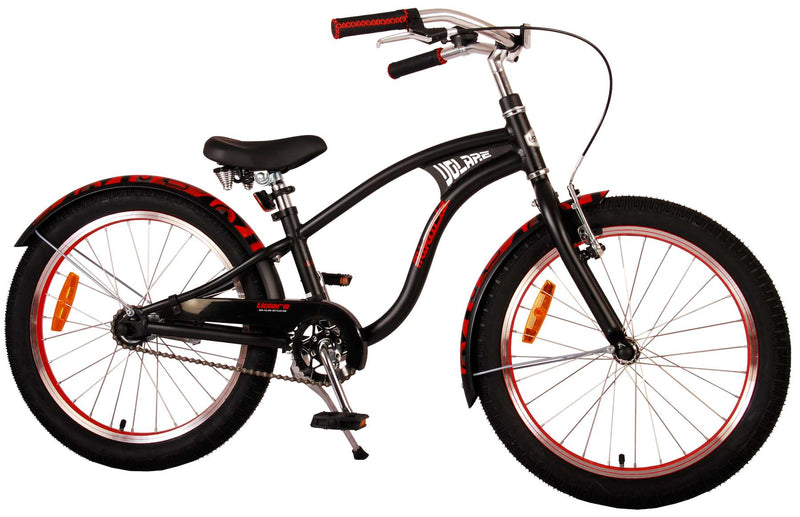 Afbeelding laden in galerijviewer, Volare Miracle Cruiser Kinderfiets Jongens 20 inch Mat Zwart Prime Collection
