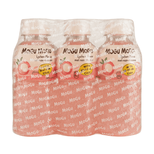Mogu mogu lychee fles (6x 320ml)