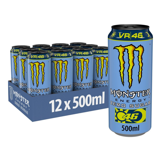 Monster energy the doctor valentino rossi vr46 blik (12x 500ml)