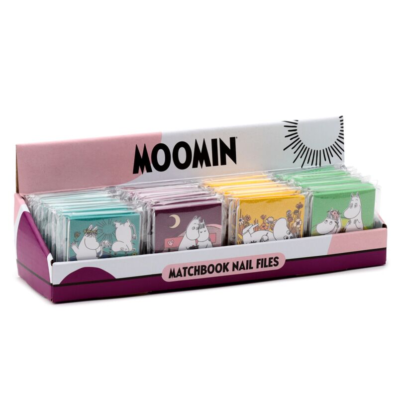 Afbeelding laden in galerijviewer, Abi moomin matchbook luciferboekje nagelvijlen
