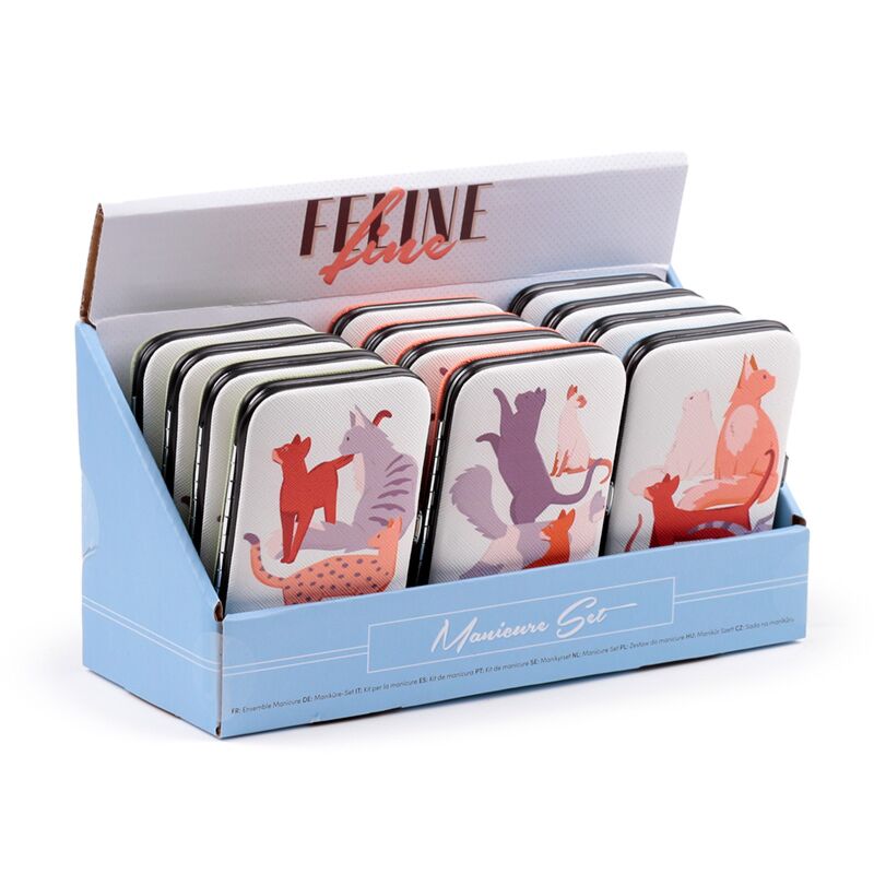 Afbeelding laden in galerijviewer, Feline fine katten 5-delige manicure set
