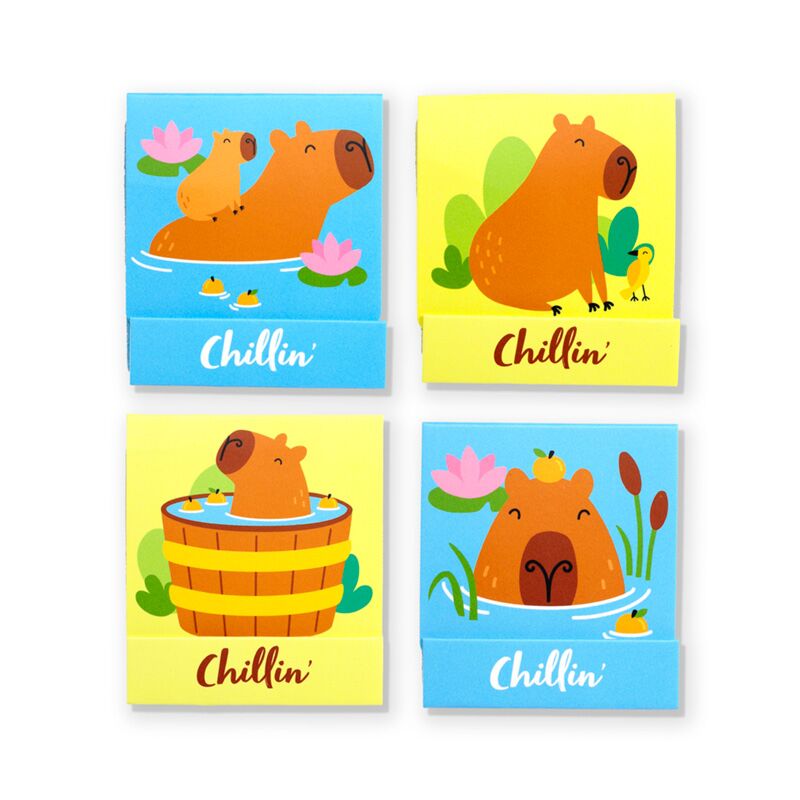 Afbeelding laden in galerijviewer, Capybara luciferboekje nagelvijl
