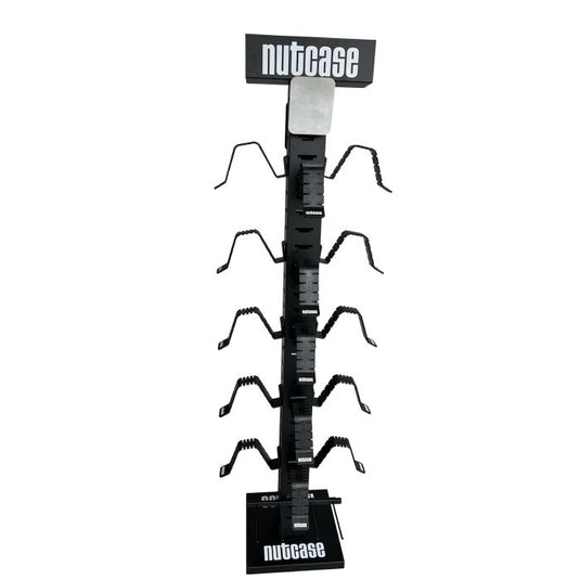 Nutcase display (20 helmets)