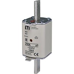Eti meszekering 250a - 500v din nh1 gg | 3 stuks