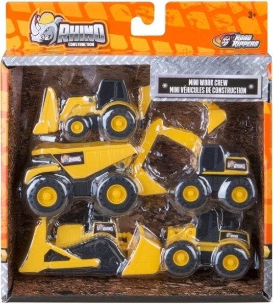 Nikko road rippers mini construction: 5-pack (30031 20660)