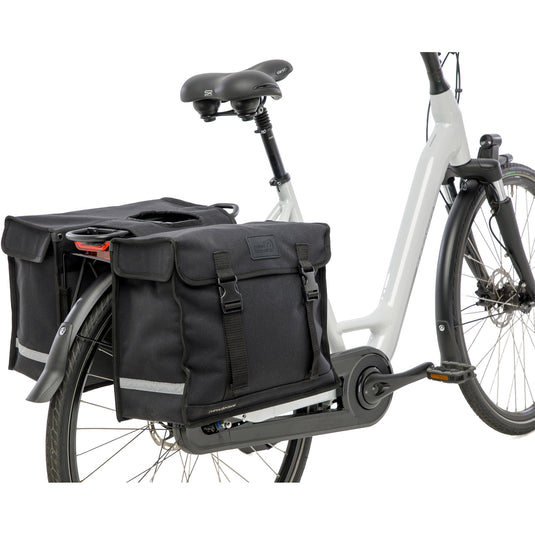 Burgers - new looxs tas new looxs double pannier deluxe zwart | 46l