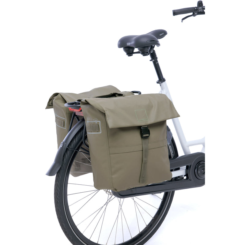 Afbeelding laden in galerijviewer, Newlooxs tas new looxs leeds dubbel | taupe | 38l
