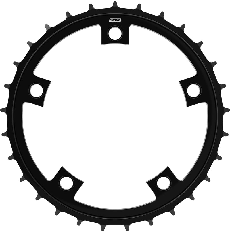 Afbeelding laden in galerijviewer, Kettingblad 58T Enduo Cargo 5-B 130-BCD Cl-46.7mm - zwart
