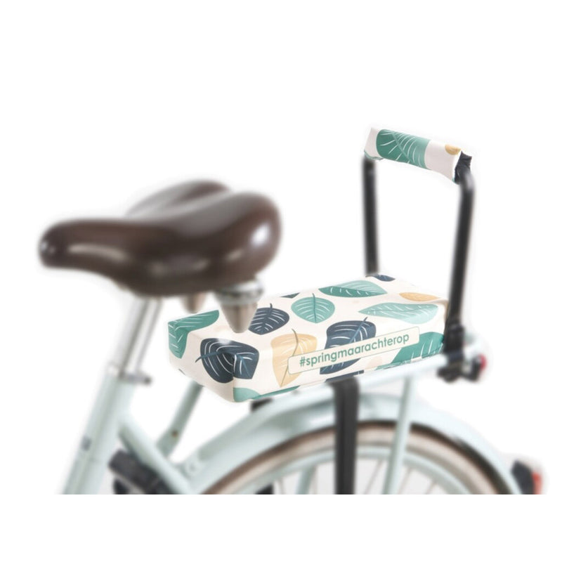 Afbeelding laden in galerijviewer, Buzaglo nietverkeerd zitkussen vegan print - voor bagagedrager - universeel - fiets
