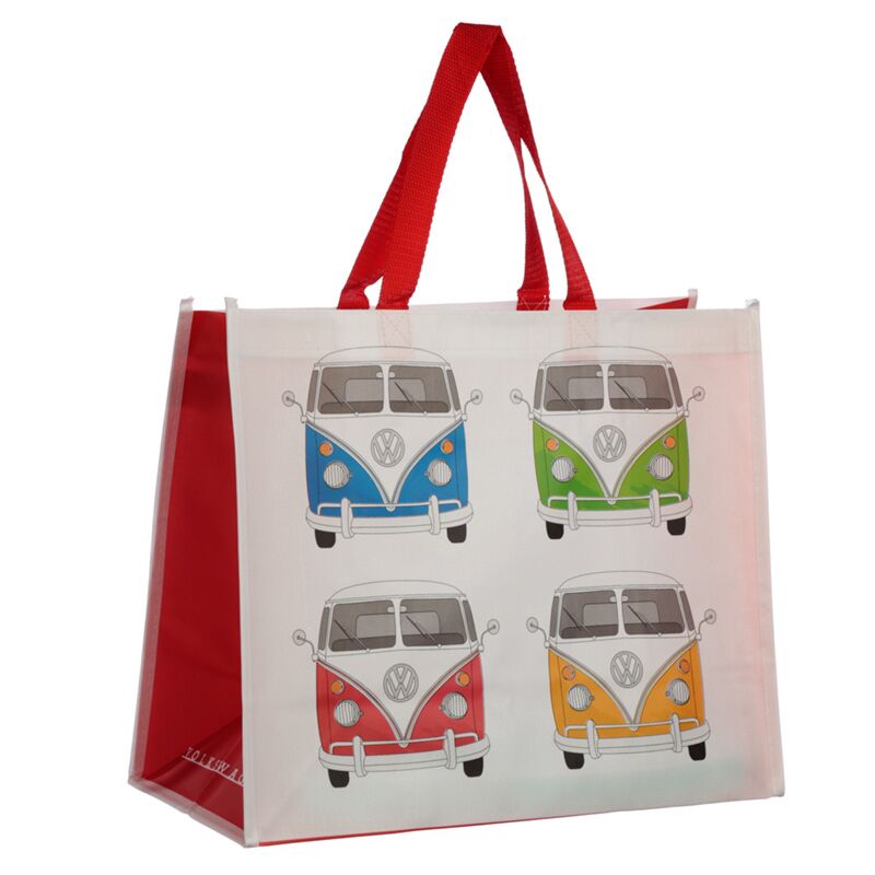 Afbeelding laden in galerijviewer, Volkswagen busje vw t1 duurzame shopper tas
