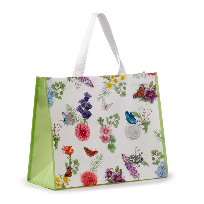 Afbeelding laden in galerijviewer, Butterfly meadows vlinder duurzame shopper tas
