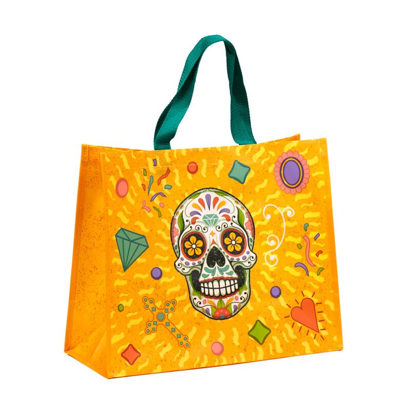 Afbeelding laden in galerijviewer, Hoppe dia de los muertos herbruikbare sr tas
